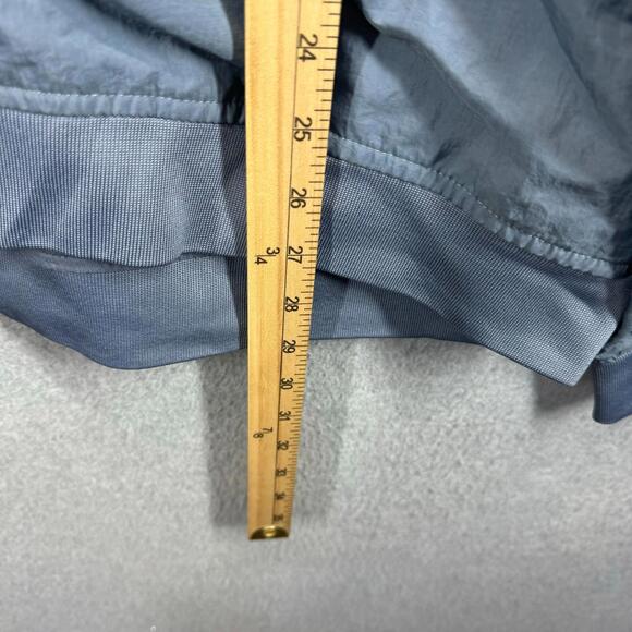 Nike Light Windbreaker Jacket Streetwear Blue Front Zip Men's Size XL - Picture 10 of 10